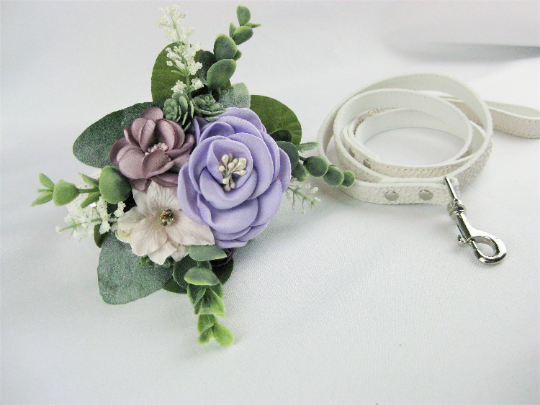 Succulent Wedding Collar | Lavender Wedding